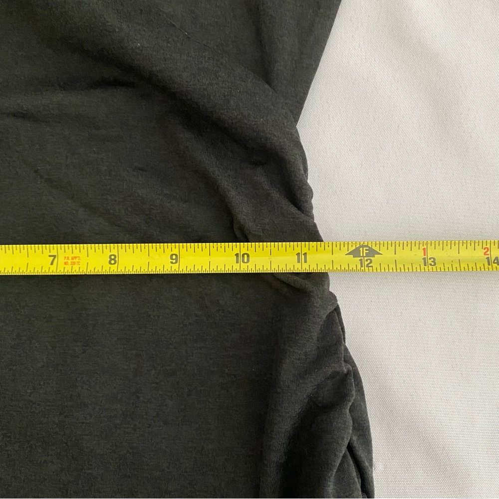 Vuori Women Long Sleeve Halo Essential Dress Size XS DreamKnit Black Heather NWT - Picture 6 of 9